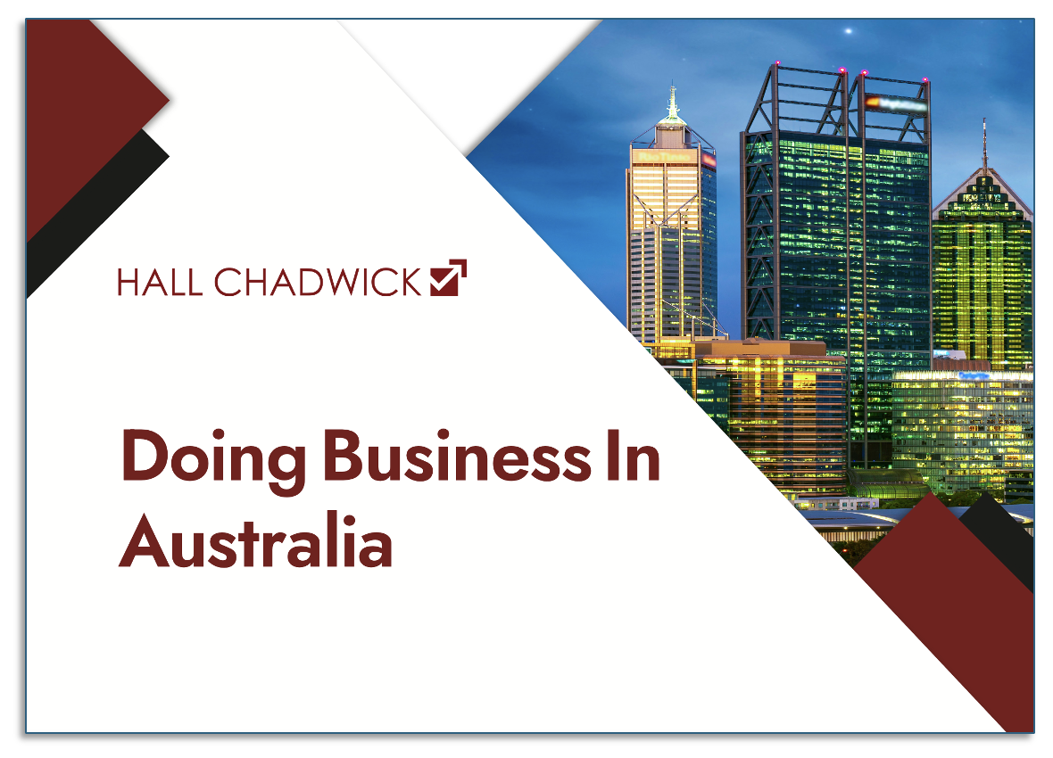 Doing Business In Australia Paper
